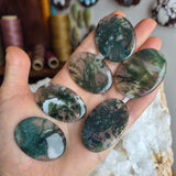 Moss Agate Oval