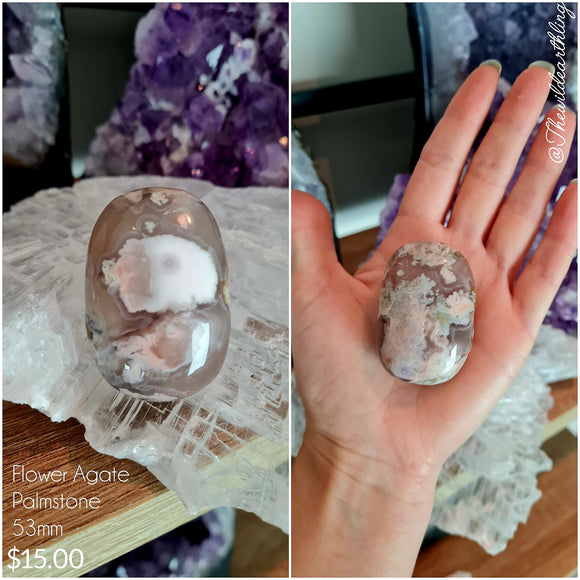 Flower Agate 53mm