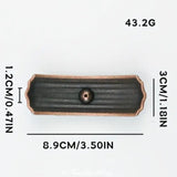 Alloy Boat Incense Holder