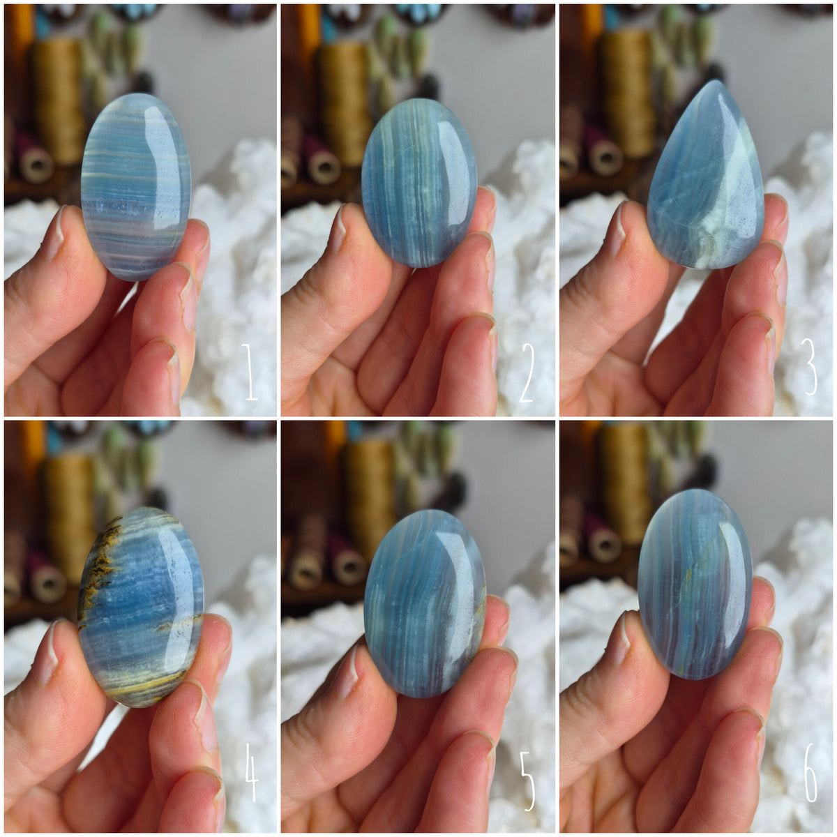 Blue Calcite