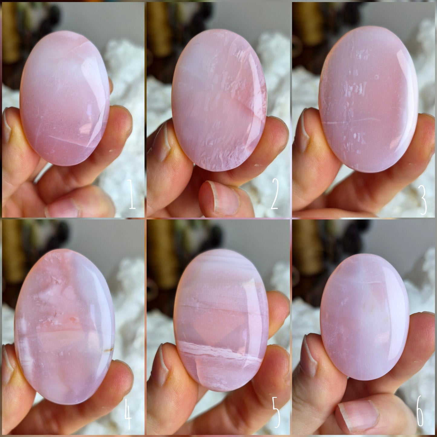 Pink Opal Oval