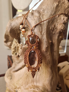 Garden Quartz Wrapped in Caramel
