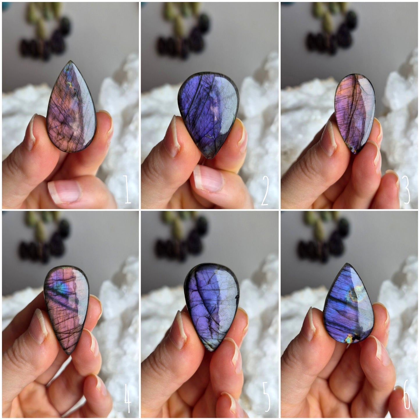 Labradorite Purple