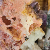 Pink Amethyst Slab on Stand 1.56kg