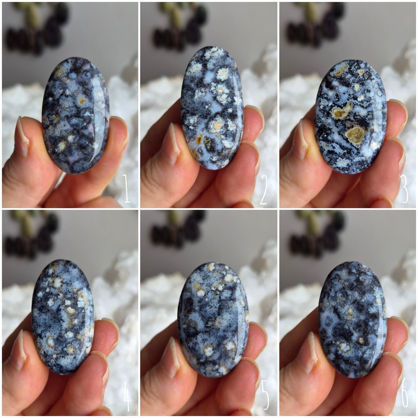 Orbicular Jasper Oval