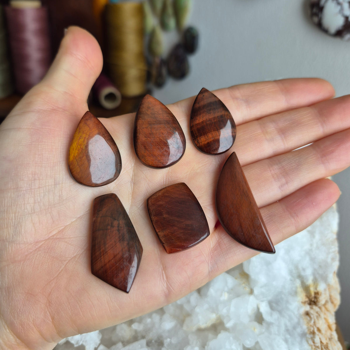 Red Tigers Eye