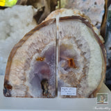 Agate Geode Book Ends 1.65g