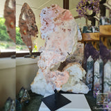Pink Amethyst Slab on Stand 2.8kg