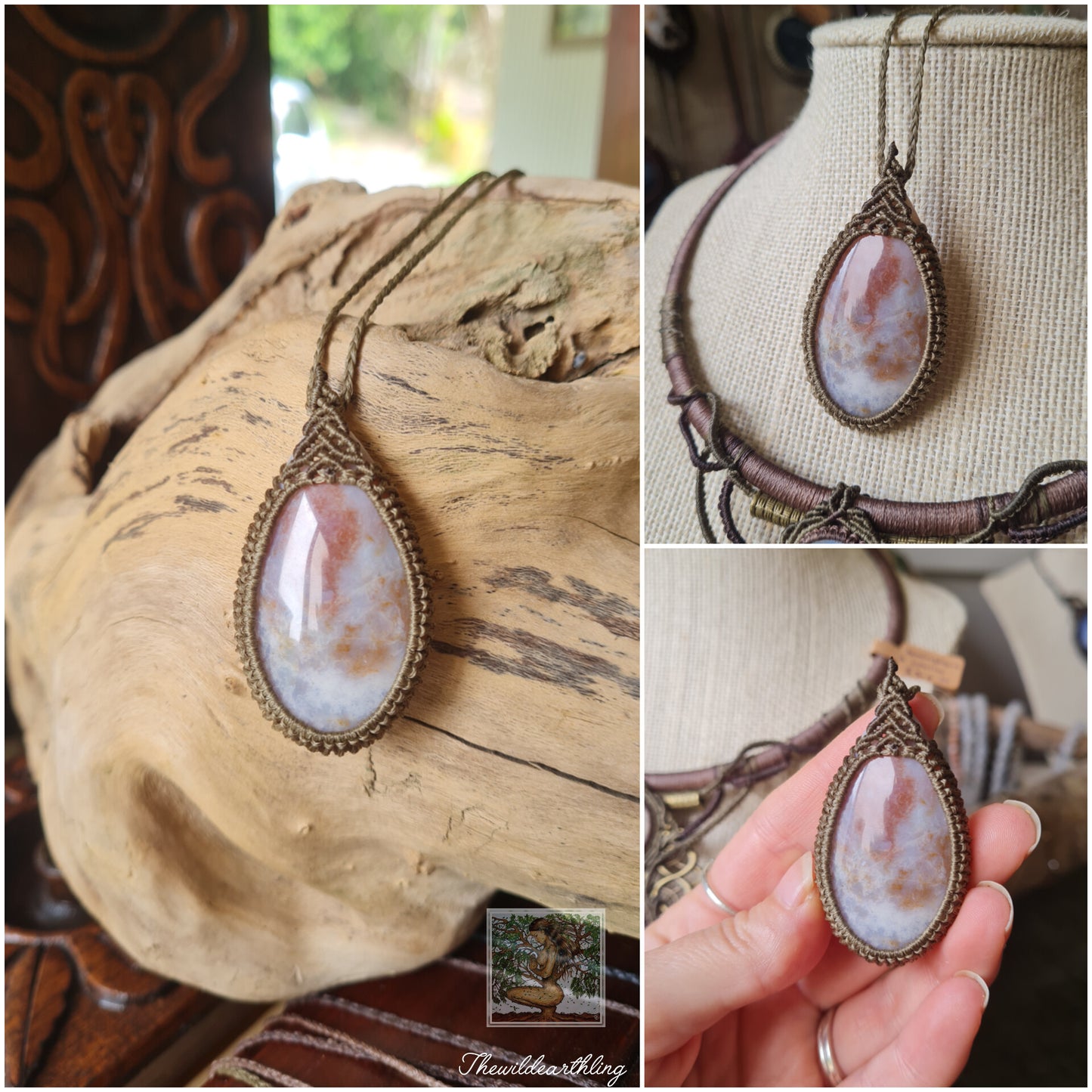 Jasper & Opal Wrapped in Khaki