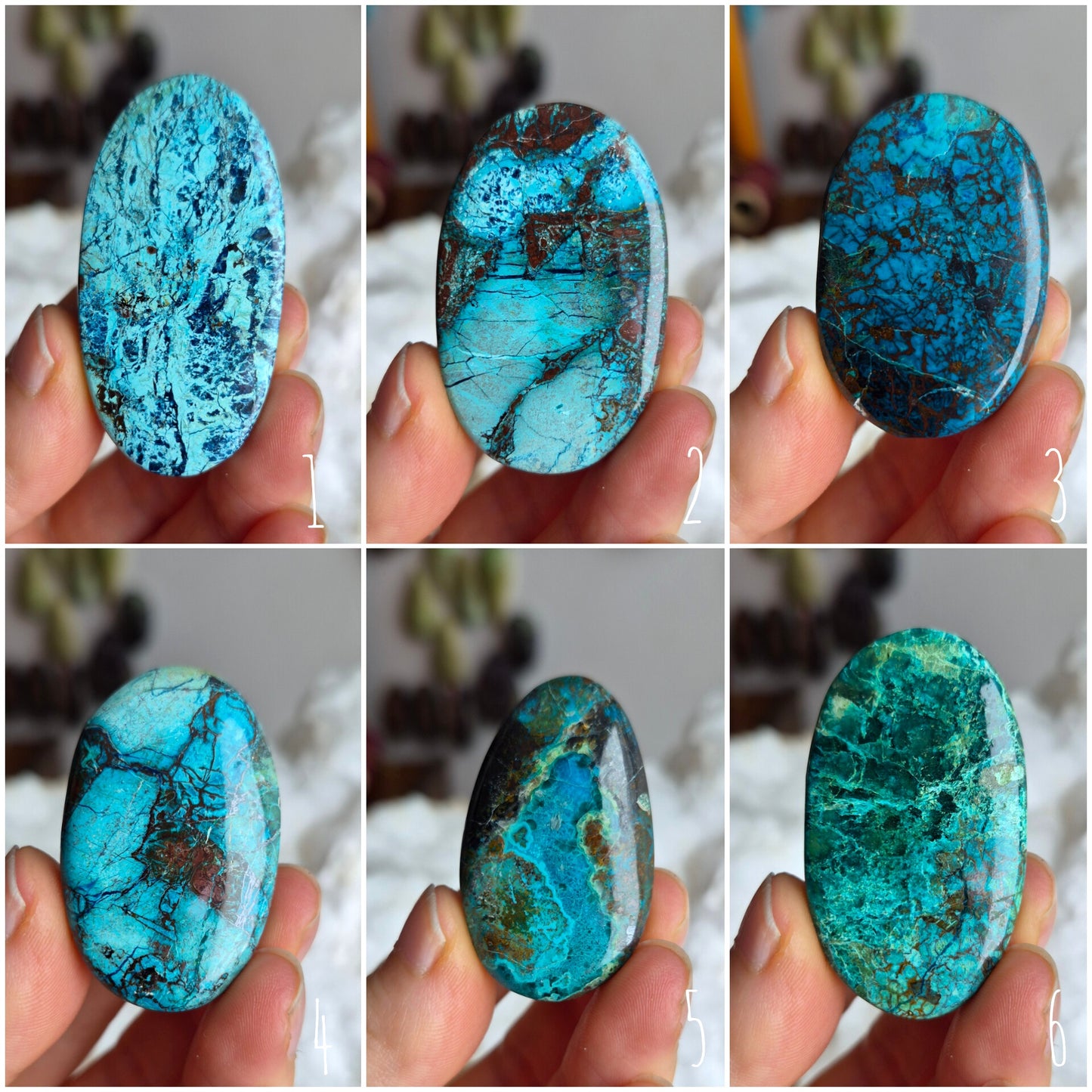 Crysocolla & Shattuckite
