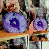 Purple Agate Geode Slab