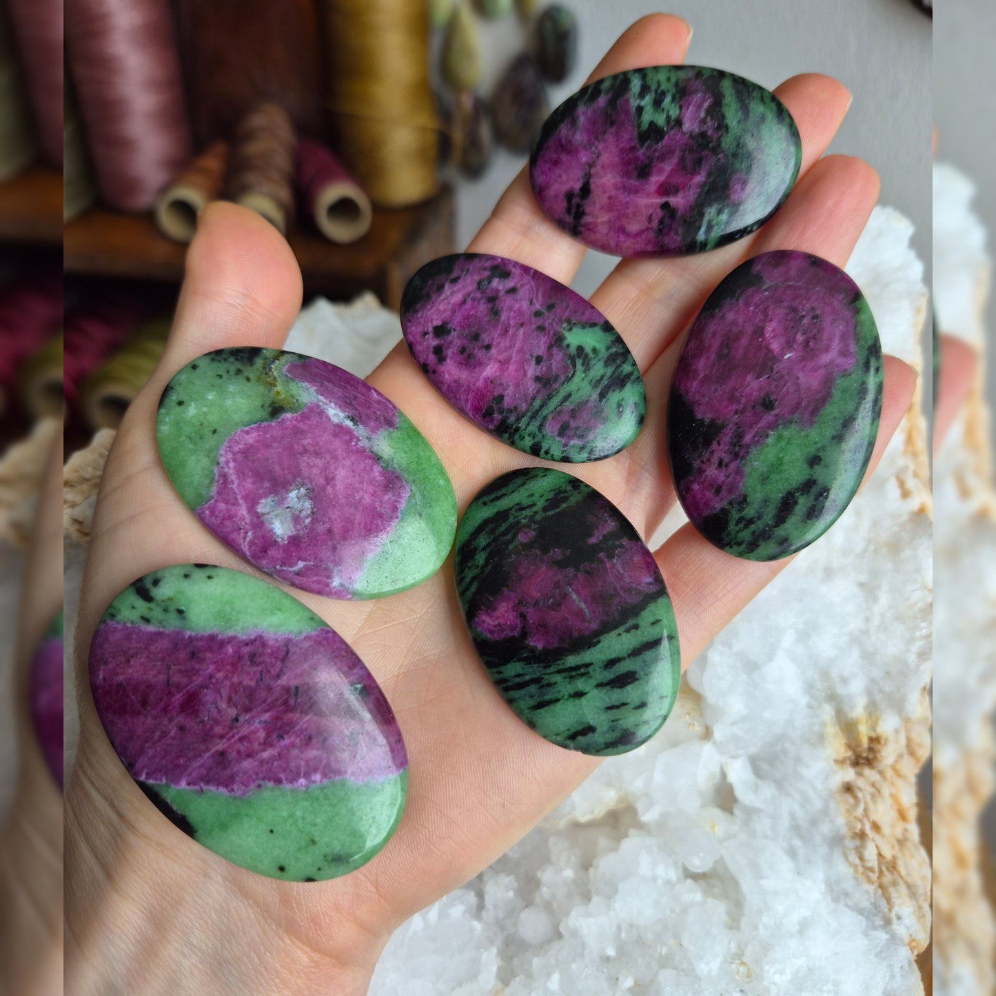 Ruby Fuchsite Large