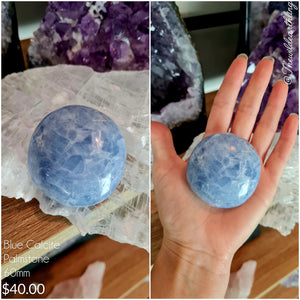 Blue Calcite 60mm