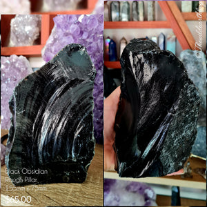 Black Obsidian Piller 155mm