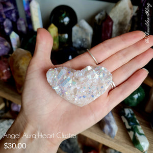 Angel Aura Heart Cluster